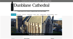 Desktop Screenshot of dunblanecathedral.org.uk